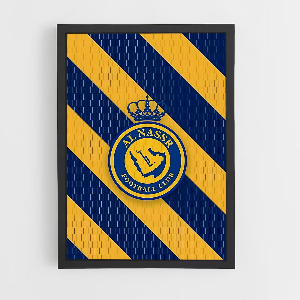 ap-al nassr fc-6 cadre Noir
