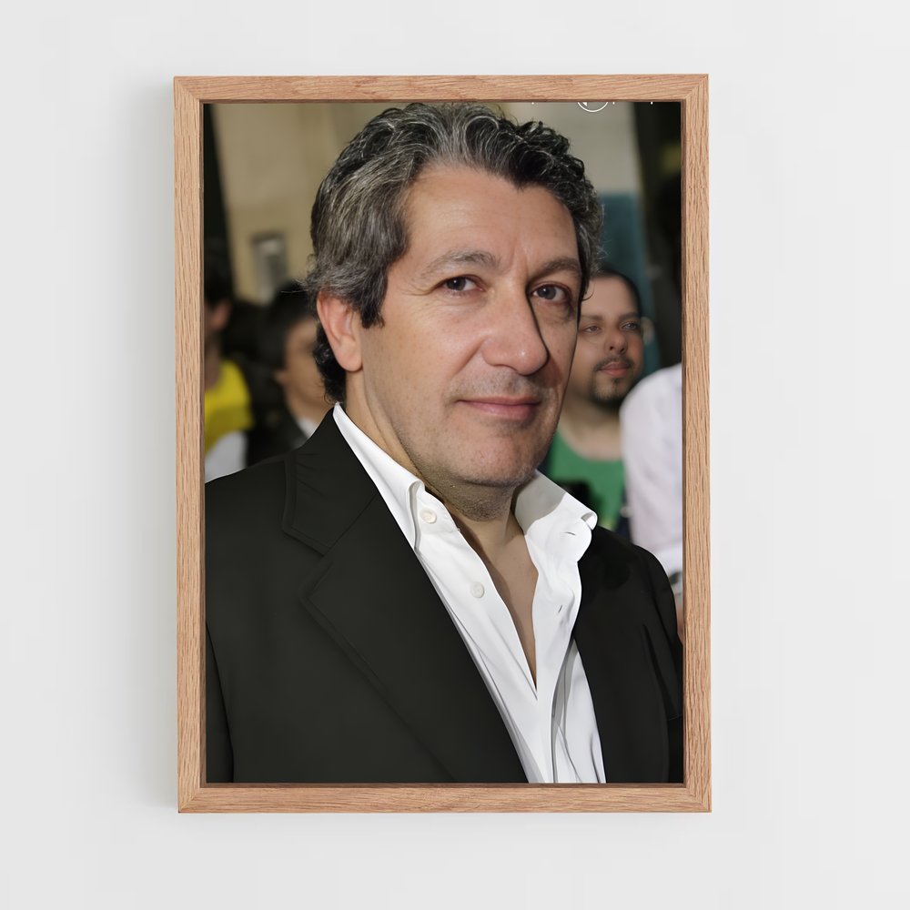 ap-alain chabat-3 cadre Bois clair