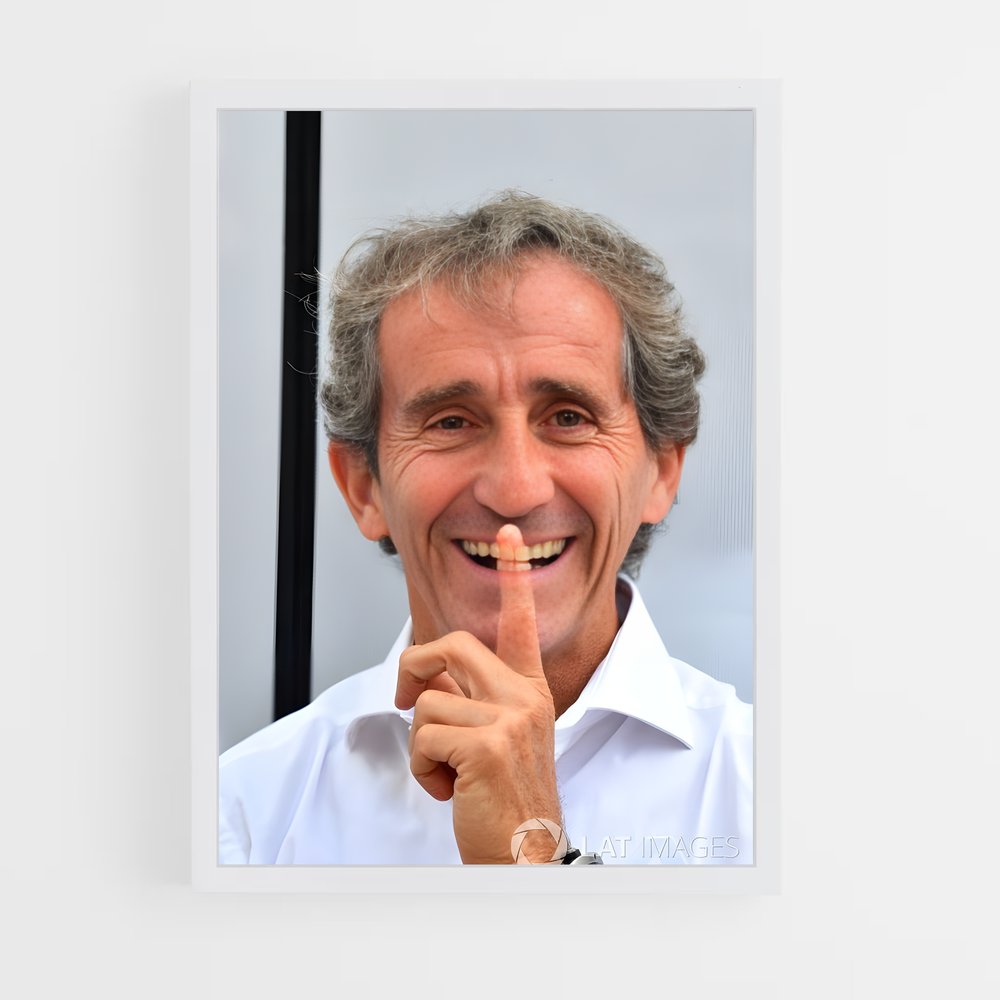 ap-alain prost-6 cadre Blanc