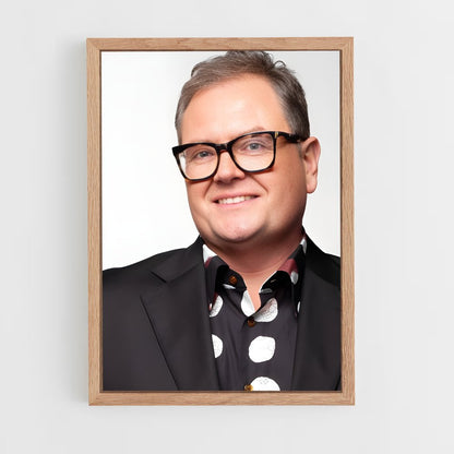 ap-alan carr-5 cadre Bois clair