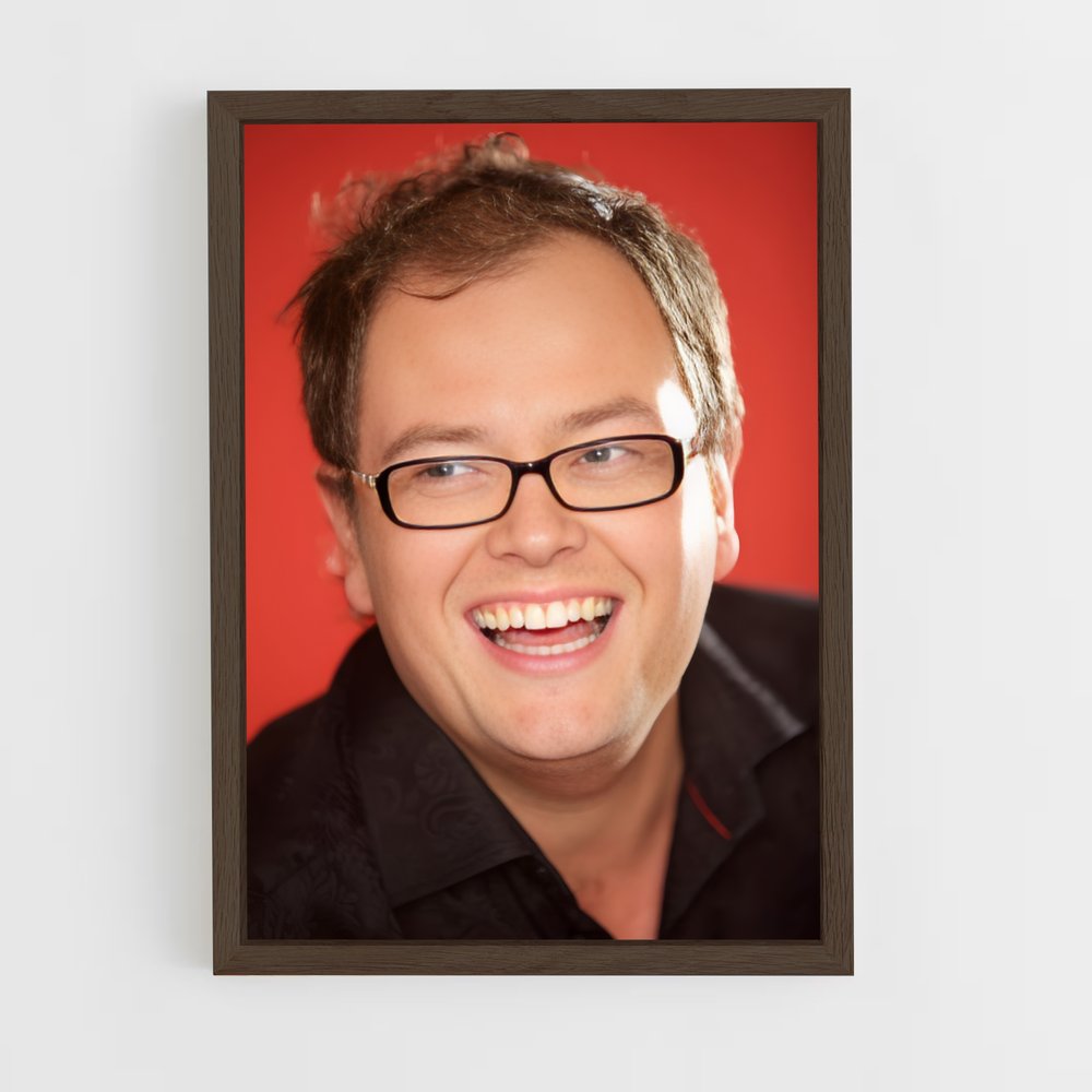 ap-alan carr-7 cadre Bois foncé