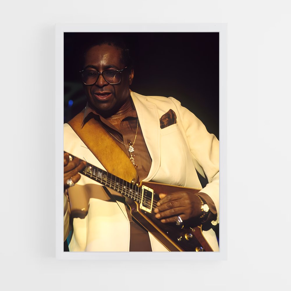 ap-albert king-1 cadre Blanc