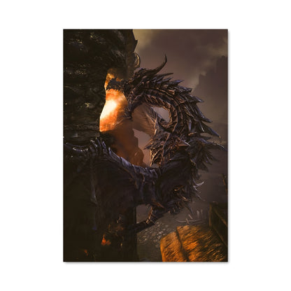 Poster Alduin le Dragon Prytanéen
