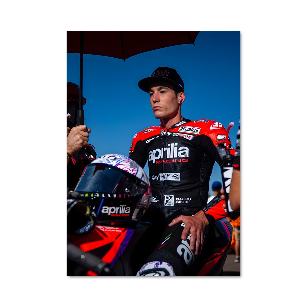 Poster Pluie de Motos