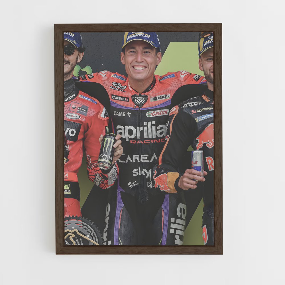ap-aleix espargaro-10 cadre Bois foncé