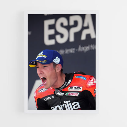 ap-aleix espargaro-9 cadre Blanc