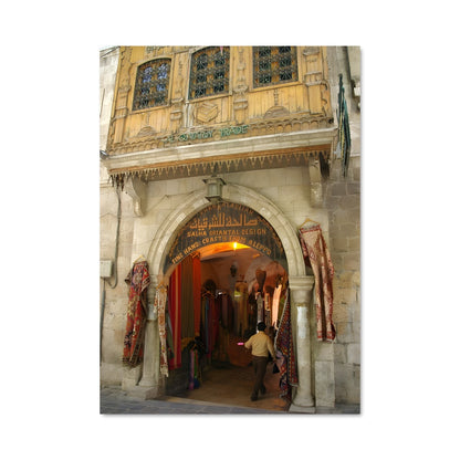 Poster À Travers La Porte