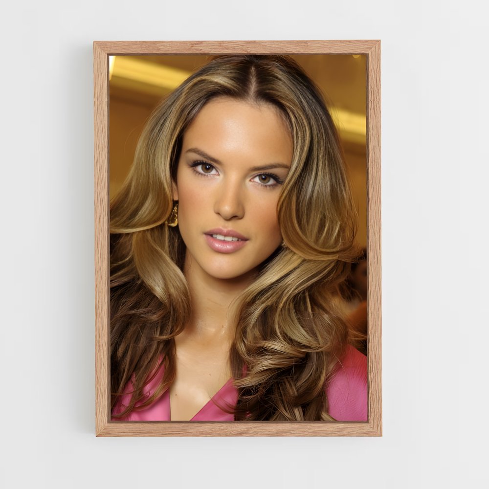 ap-alessandra ambrosio-3 cadre Bois clair