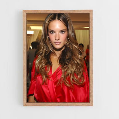 ap-alessandra ambrosio-4 cadre Bois clair