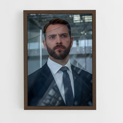 ap-alessandro borghi-4 cadre Bois foncé