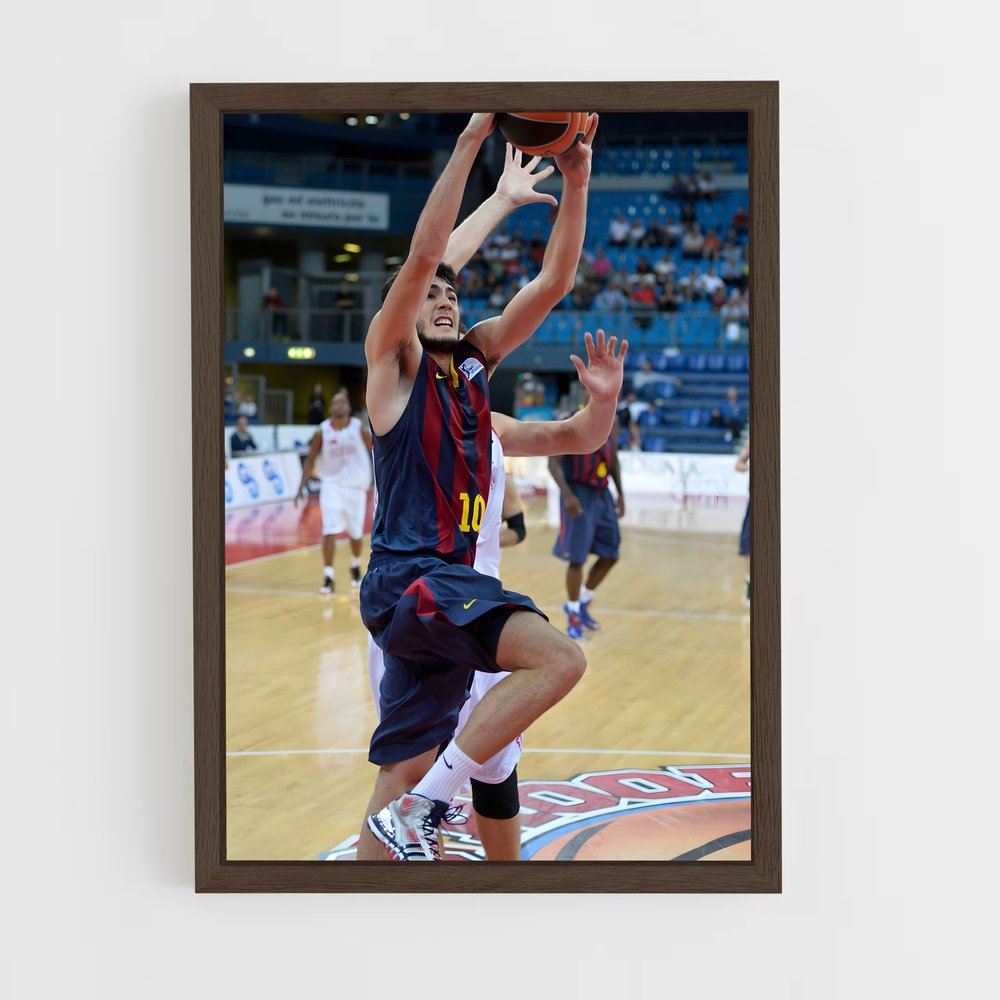 ap-alex abrines-1 cadre Bois foncé