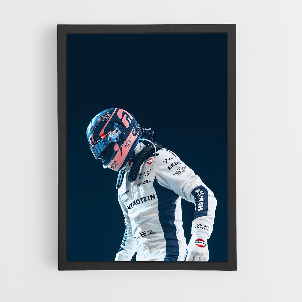 ap-alex albon-2 cadre Noir