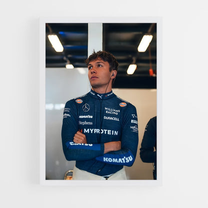 ap-alex albon-3 cadre Blanc