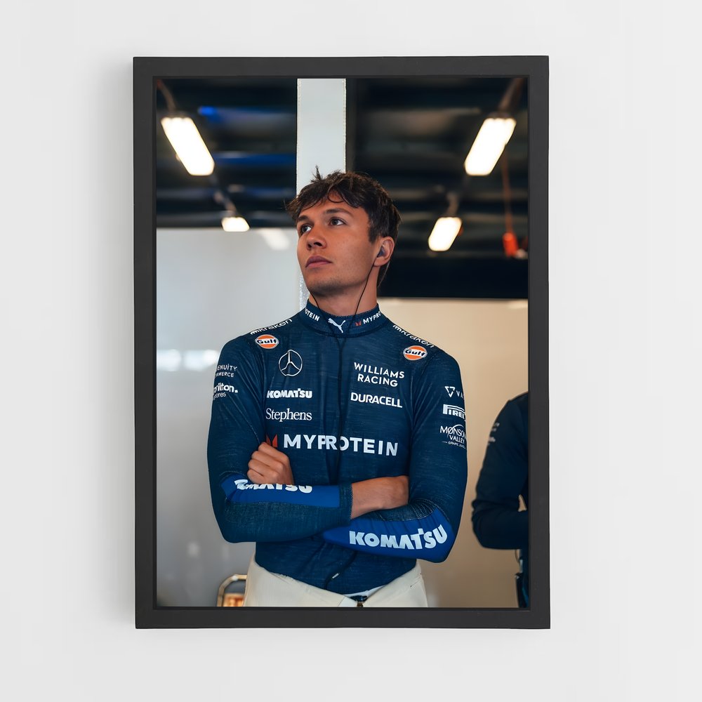 ap-alex albon-3 cadre Noir