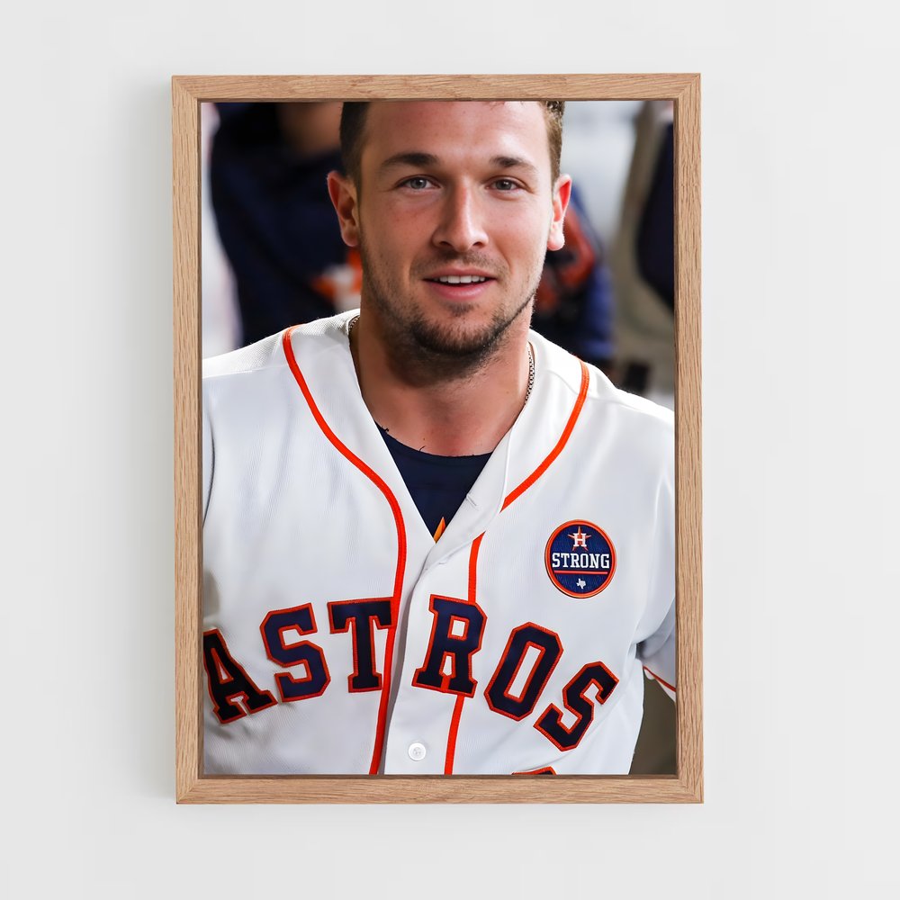 ap-alex bregman-2 cadre Bois clair