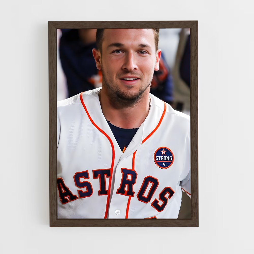 ap-alex bregman-2 cadre Bois foncé