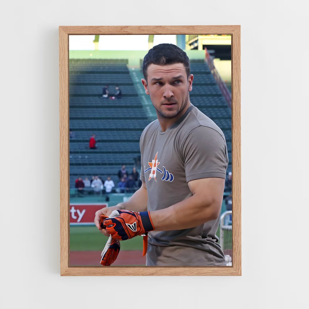 ap-alex bregman-3 cadre Bois clair