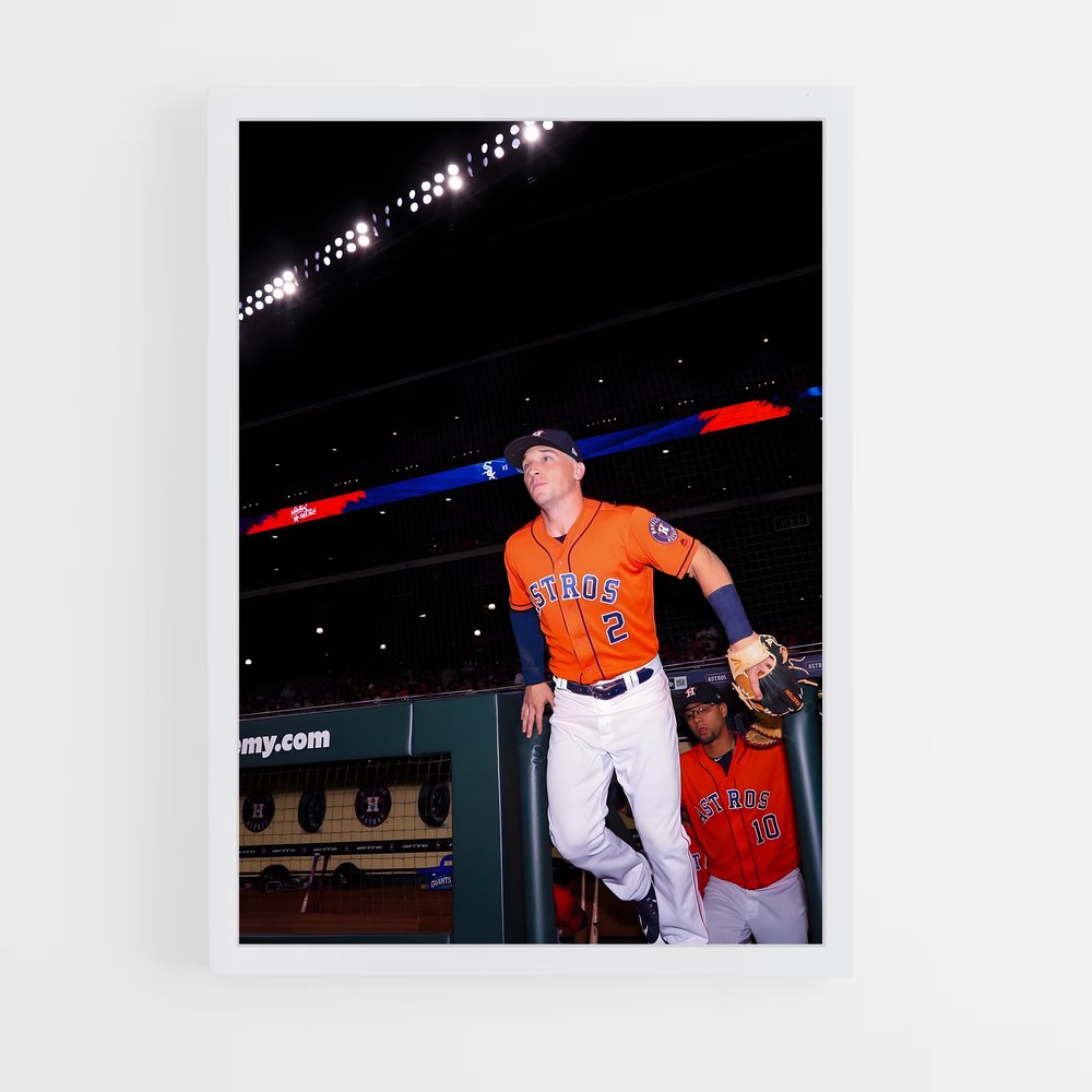 ap-alex bregman-4 cadre Blanc