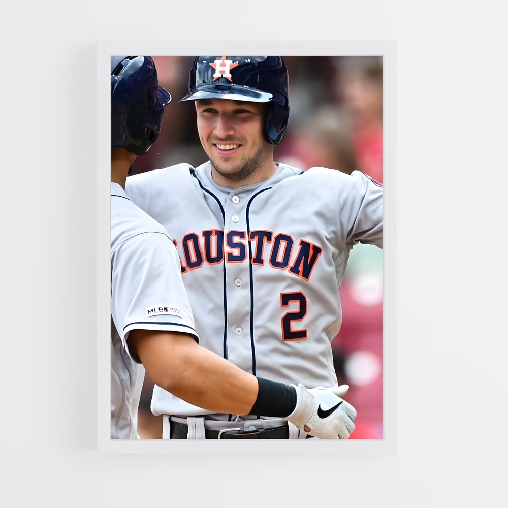 ap-alex bregman-5 cadre Blanc