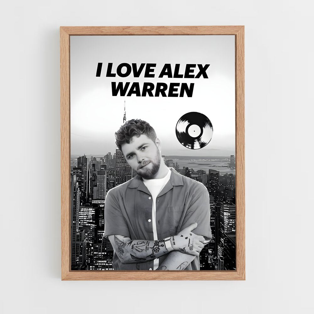 ap-alex warren-5 cadre Bois clair