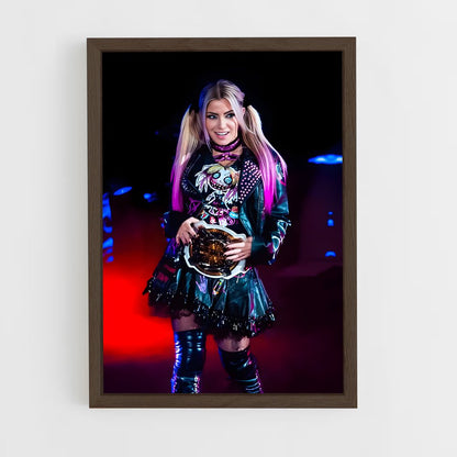 ap-alexa bliss-1 cadre Bois foncé