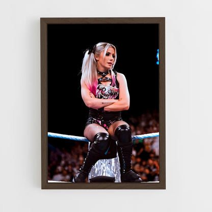 ap-alexa bliss-4 cadre Bois foncé