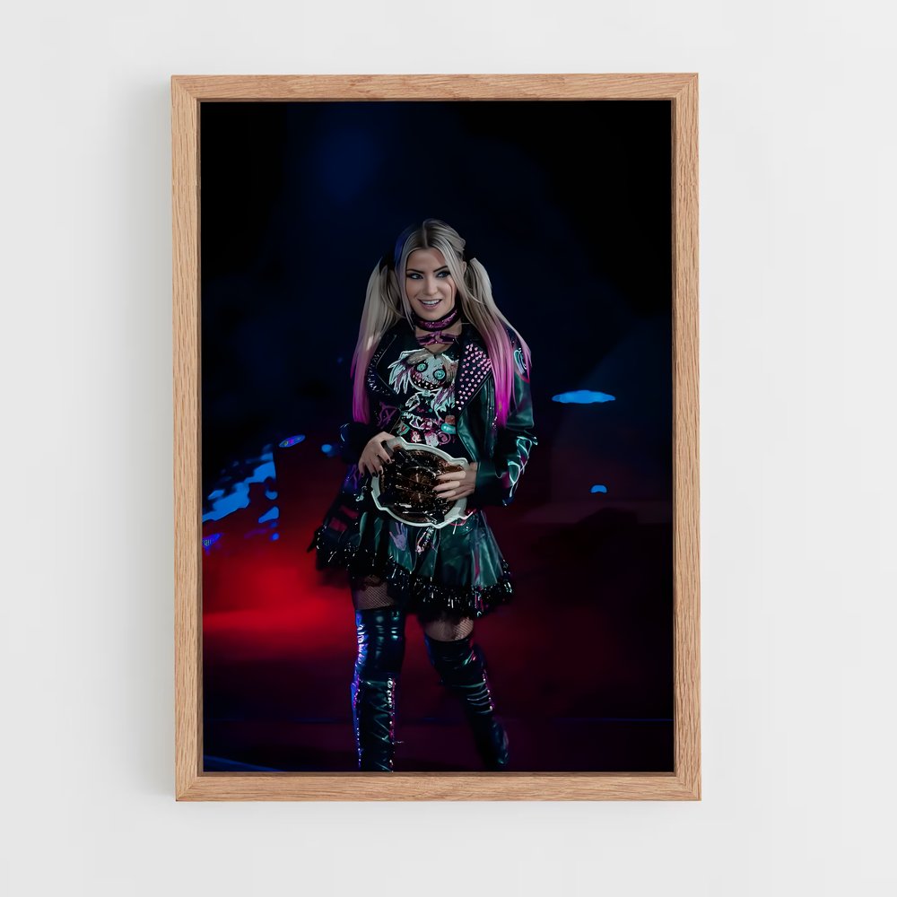 ap-alexa bliss-8 cadre Bois clair