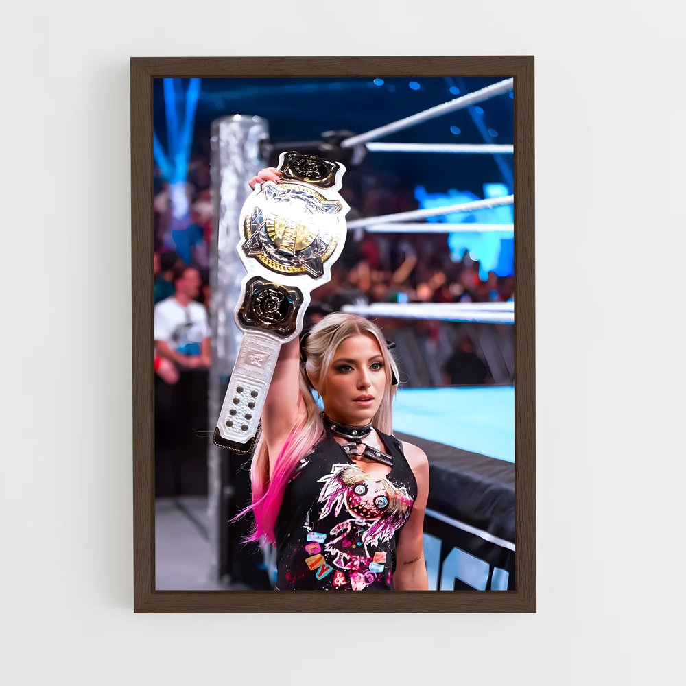 ap-alexa bliss-9 cadre Bois foncé