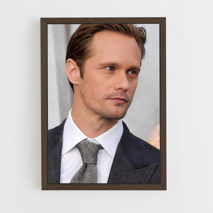 ap-alexander skarsgård-3 cadre Bois foncé