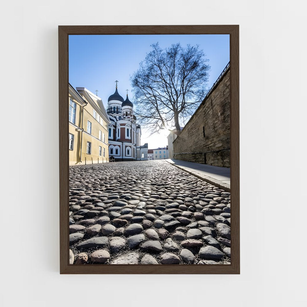 ap-alexander nevsky cathedral tallinn-5 cadre Bois foncé