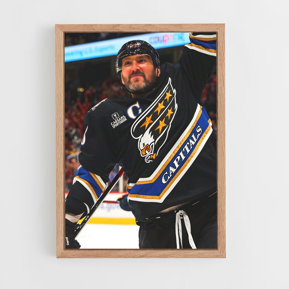 ap-alexander ovechkin-1 cadre Bois clair