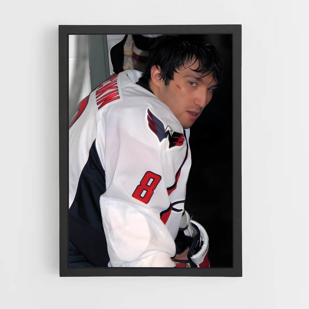ap-alexander ovechkin-3 cadre Noir