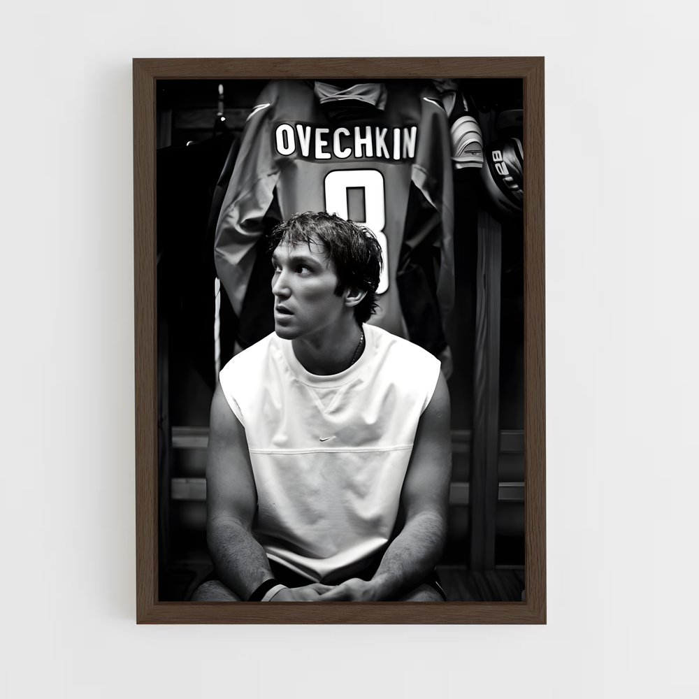 ap-alexander ovechkin-5 cadre Bois foncé