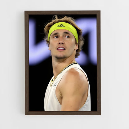ap-alexander zverev-2 cadre Bois foncé