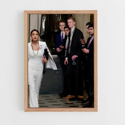 ap-alexandria ocasio cortez-1 cadre Bois clair