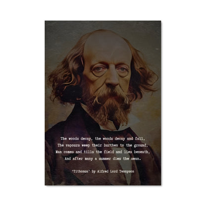 Poster Alfred tennyson 12201