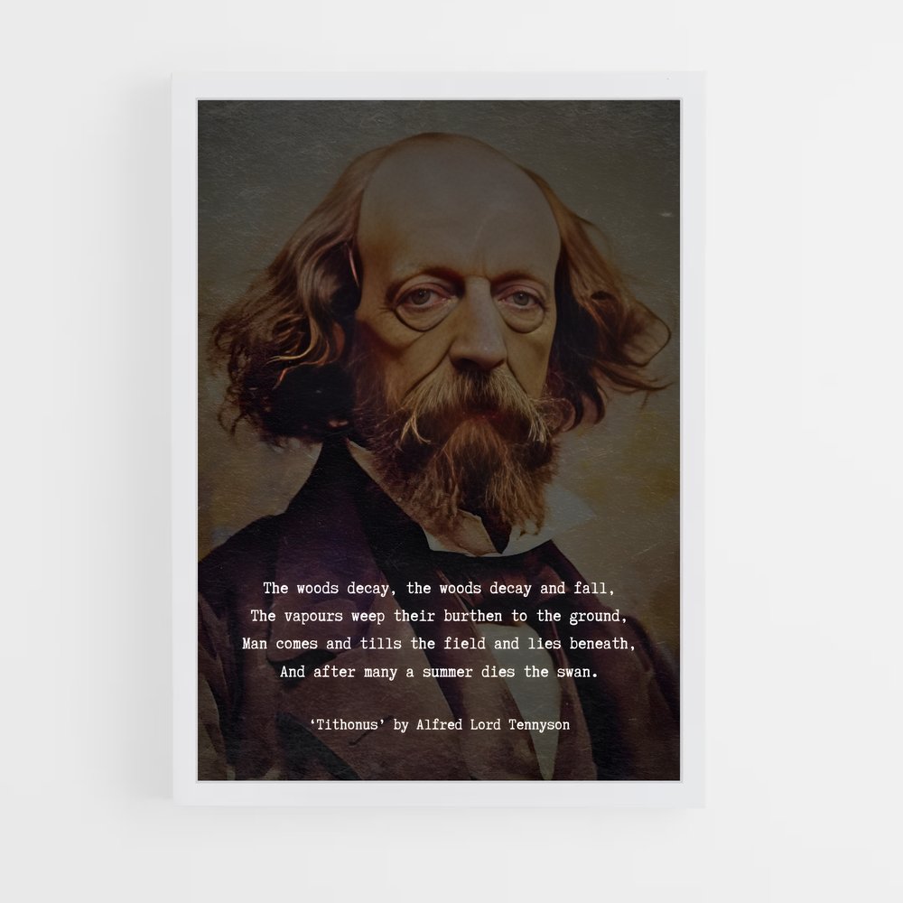 ap-alfred tennyson-2 cadre Blanc