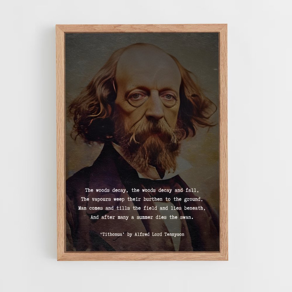 ap-alfred tennyson-2 cadre Bois clair