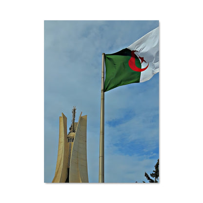 Poster Algeria flag 85207