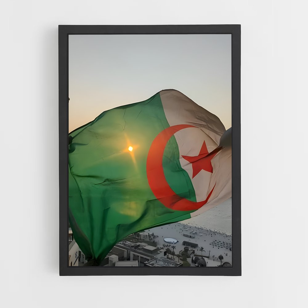 ap-algeria flag-1 cadre Noir
