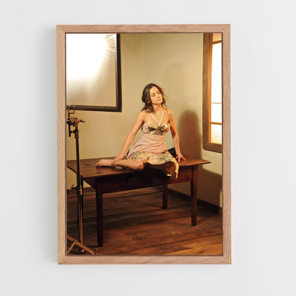 ap-alice braga-2 cadre Bois clair