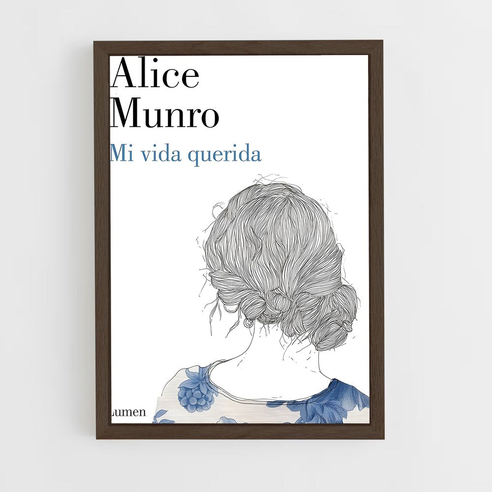 ap-alice munro-4 cadre Bois foncé