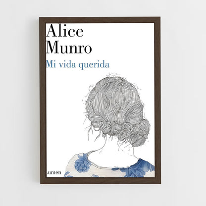 ap-alice munro-4 cadre Bois foncé