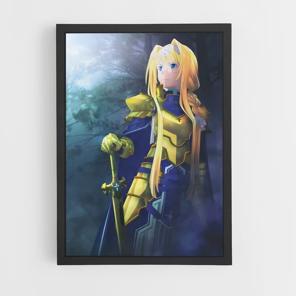ap-alice sword art online-6 cadre Noir