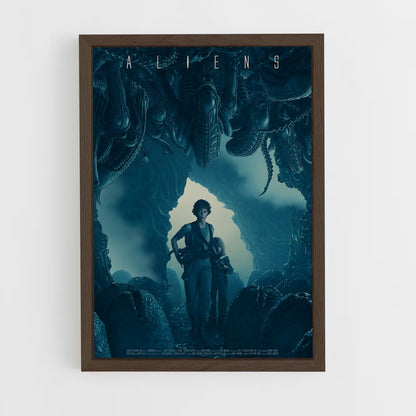 ap-alien-7 cadre Bois foncé