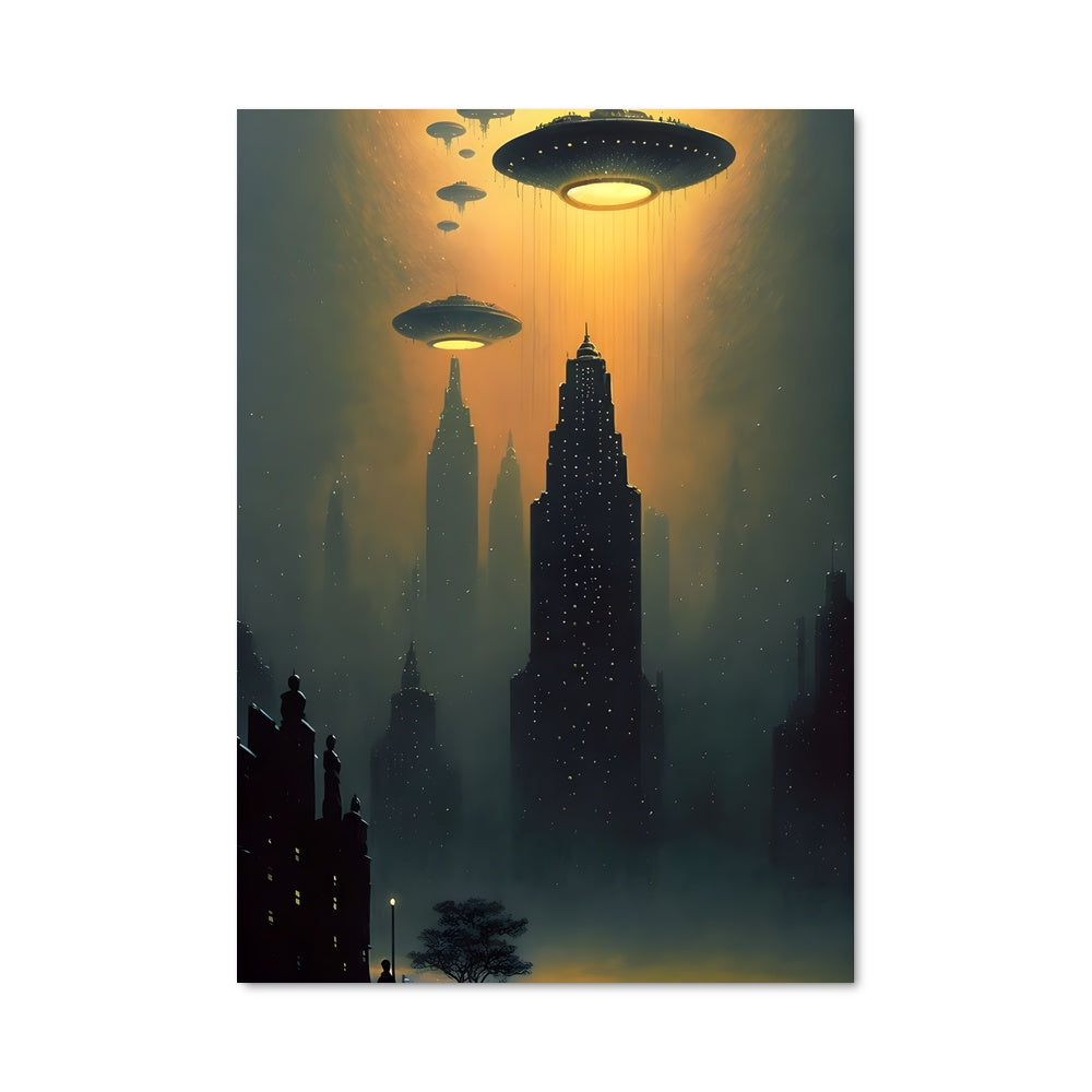 Poster Invasion Céleste