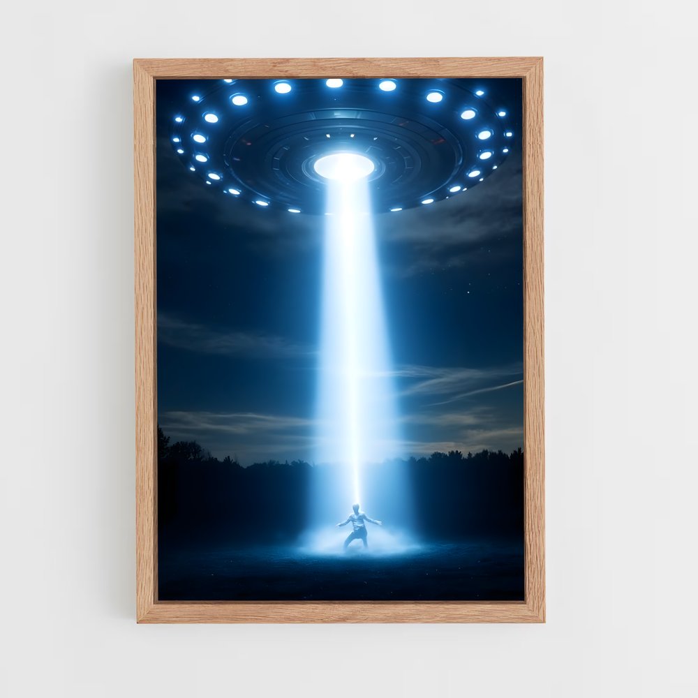ap-alien abduction-7 cadre Bois clair