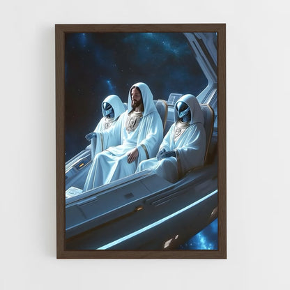 ap-alien civilization-15 cadre Bois foncé