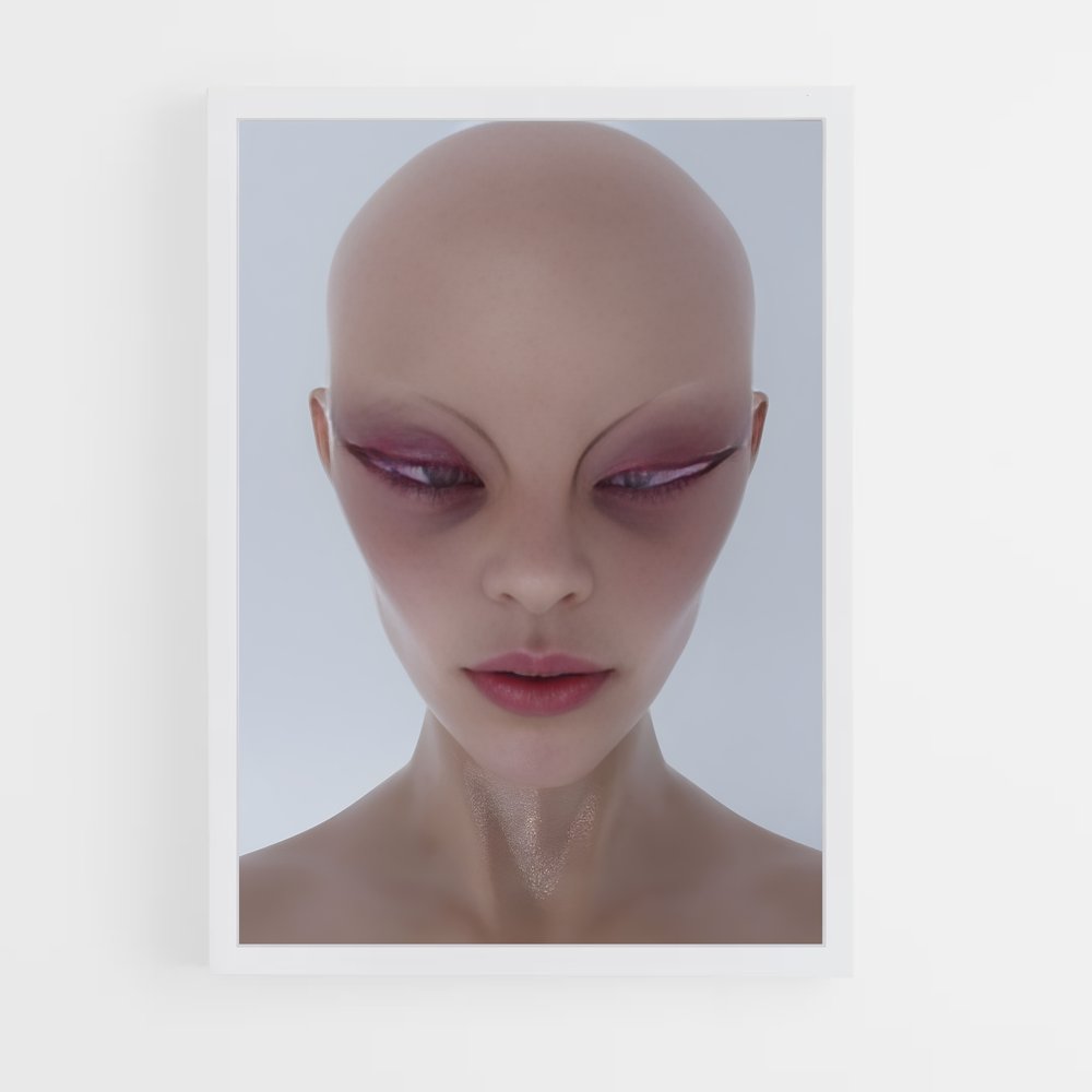 ap-alien eyes-1 cadre Blanc