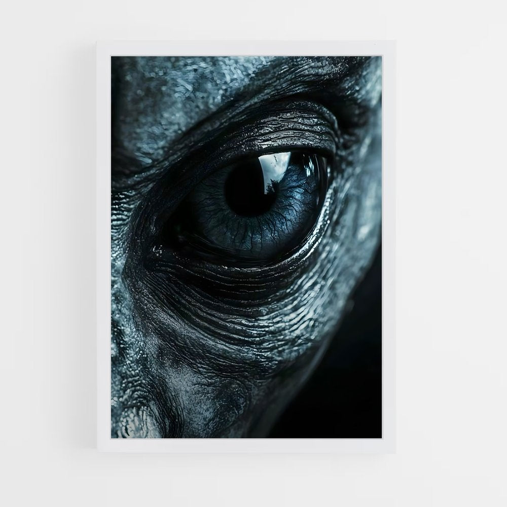ap-alien eyes-3 cadre Blanc